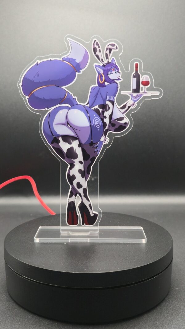Krystal Cow Bunny Suit sfw back