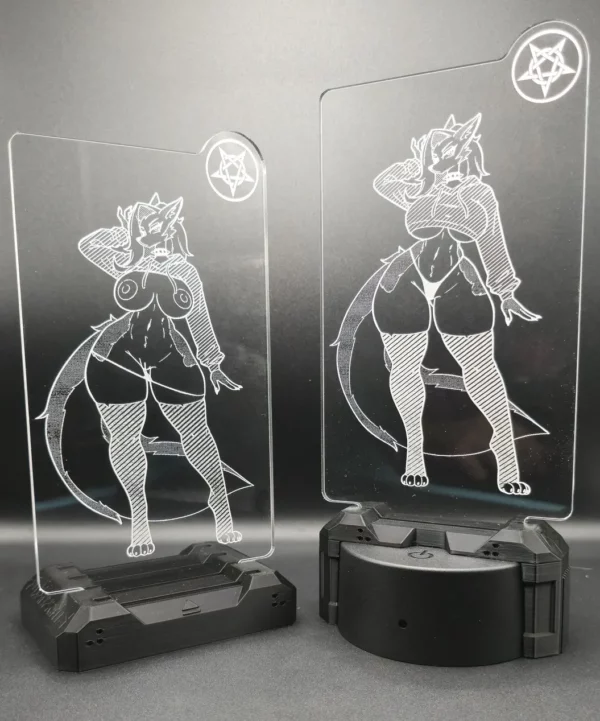Loona SFW NSFW Standee Led off
