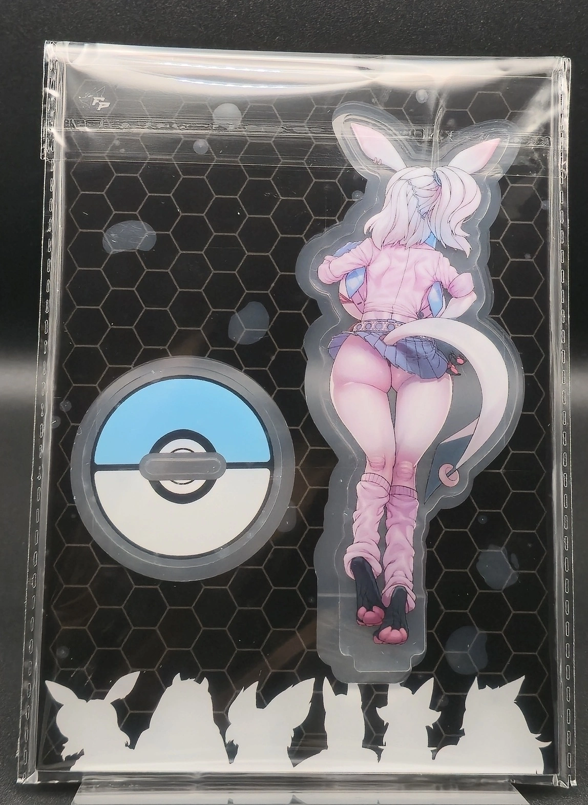 Glaceon gyaru standee sfw back side huntress