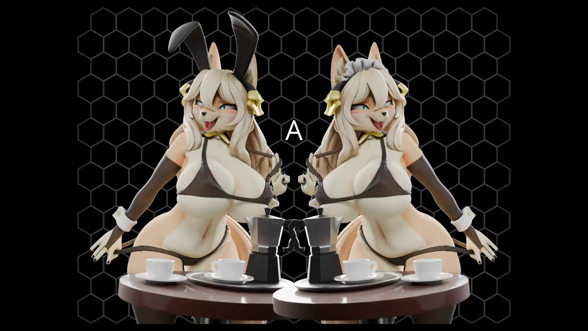 Faeki Maid-Bunny Figurine - Faeki - Image 11