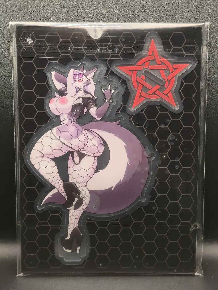 Loona Street girl sheet standee nsfw