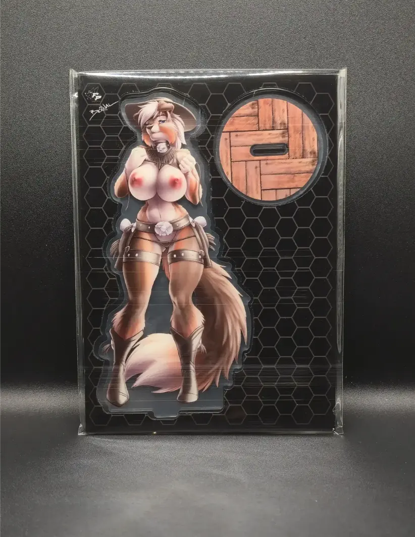 Dawn Western outfit acrylic frame front