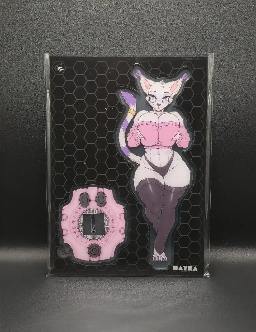 Gatomom Anna Rayka acrylic frame front